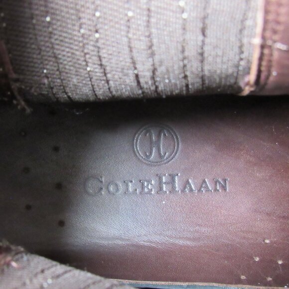 Cole Haan Brown Suede Leather Water Proof Bootie Women's 7 - Picture 9 of 9